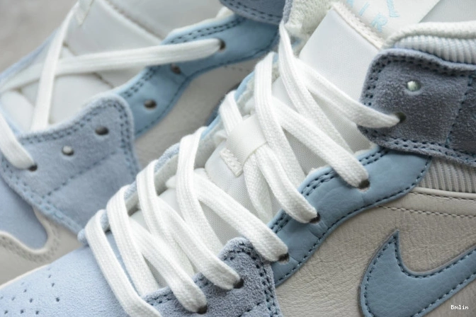 Bmlin DA4666-100 Mid Textures Blue 1 Air Jordan Mixed 0730